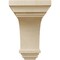 Ekena Millwork 3 1/2"W x 3 3/4"D x 6"H Mini Jefferson Wood Corbel, Rubberwood CORW03X03X06JERW - alternate 2